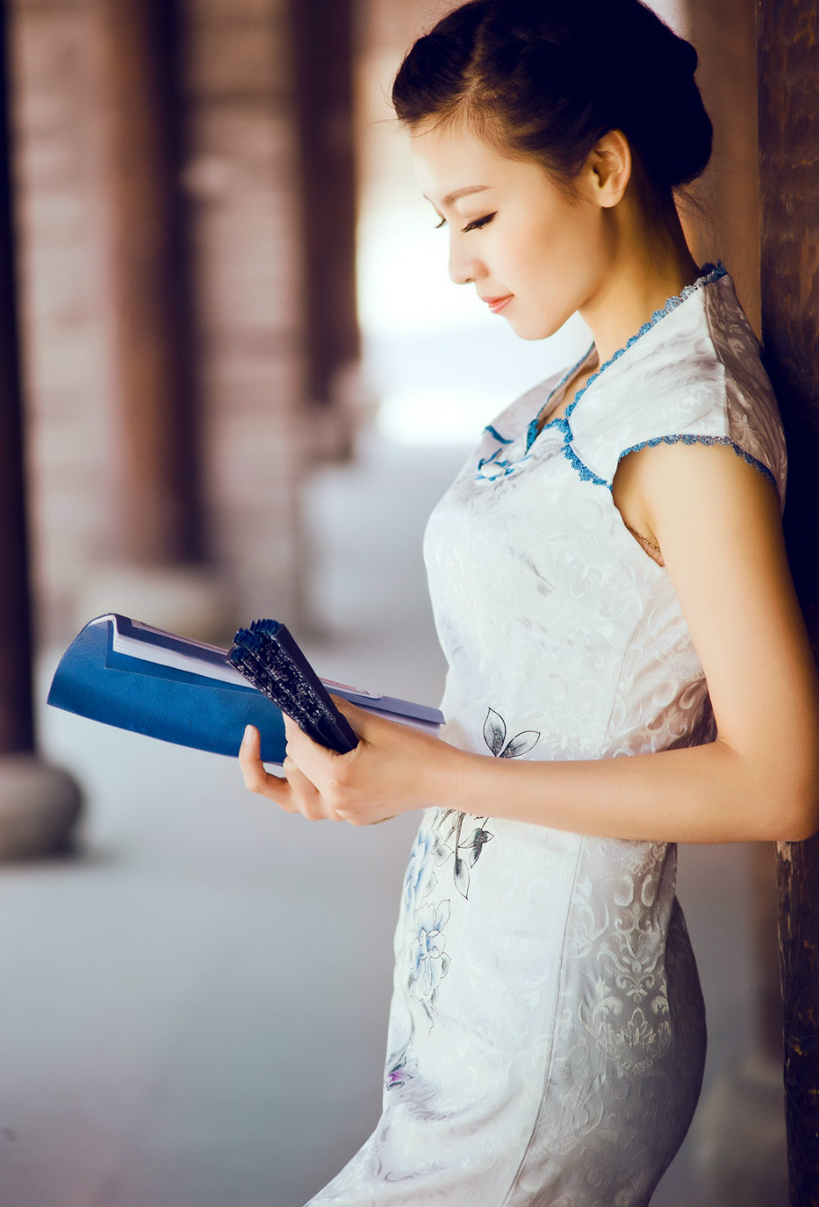 K 中国越南旗袍古风中式写真女性服装绘画参考图片集5073p 图片素材 凯迪团队